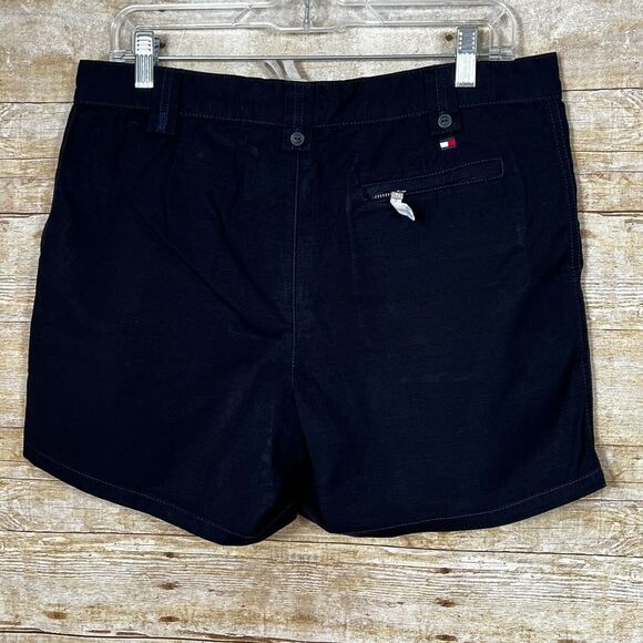 TOMMY HILFIGER VINTAGE CASUAL CLASSIC COTTON EVERYDAY PREPPY CHINO SHORTS SZ. 8 - Picture 3 of 7